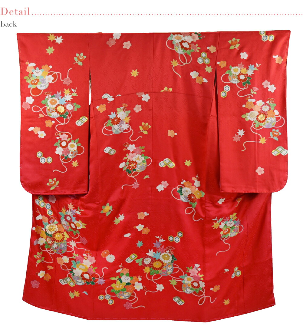 楽天市場】＼マラソン最終日／ 七五三 着物 7歳 袷用 日本製 逸品 正絹