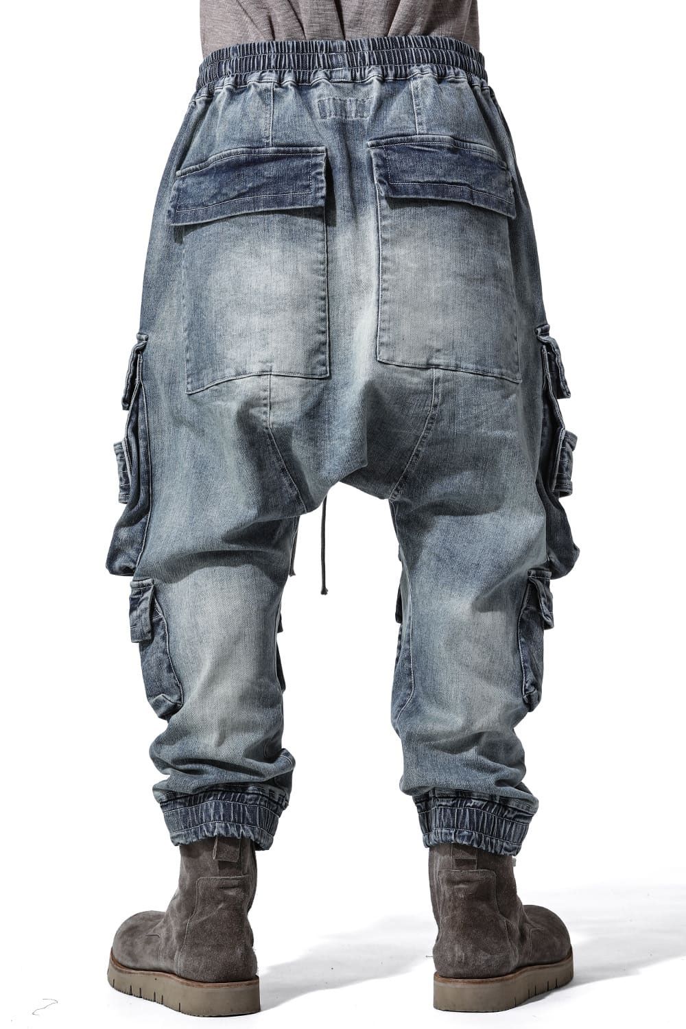 A.F ARTEFACT - Denim Sarouel Easy / インディゴブルー | Tempt