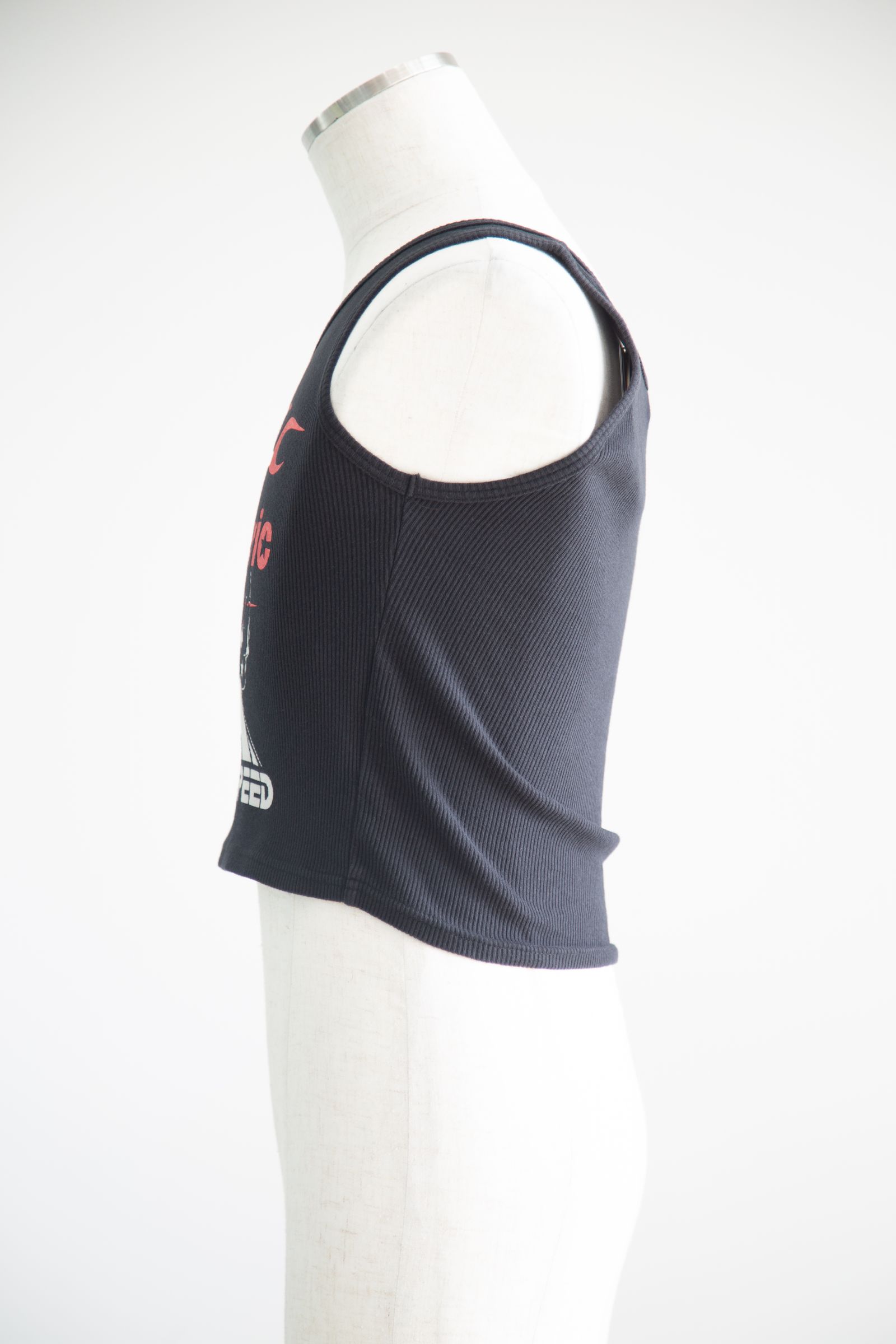 HYSTERIC GLAMOUR - HYSTERIC FLAME ON タンクトップ / ブラック | Tempt