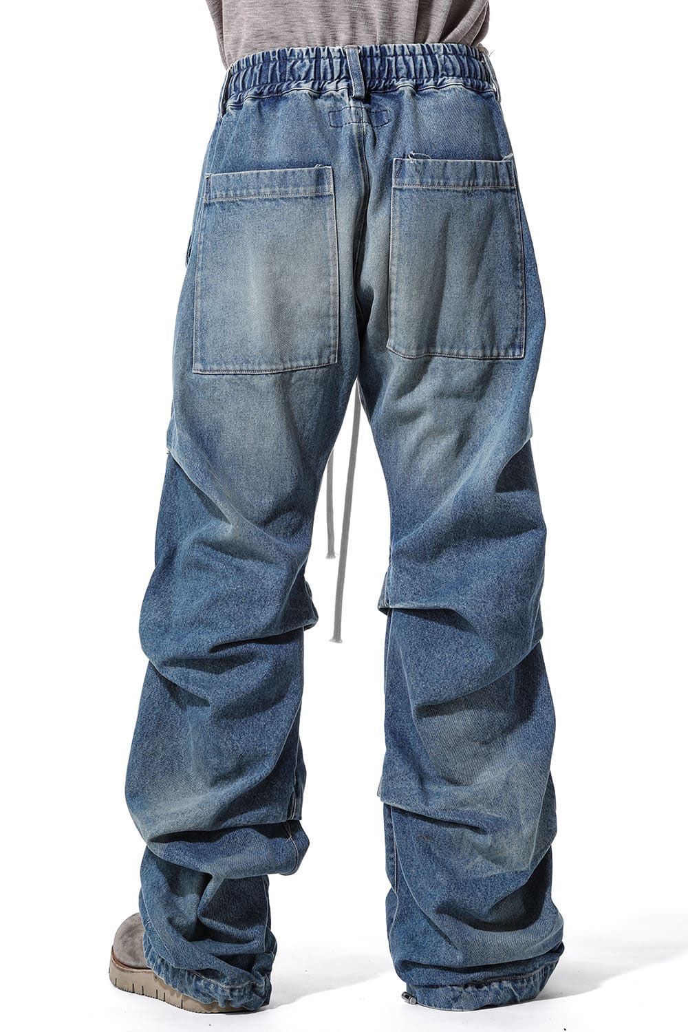 A.F ARTEFACT - デニムタックスリムバギーパンツ / Denim Tuck Slim