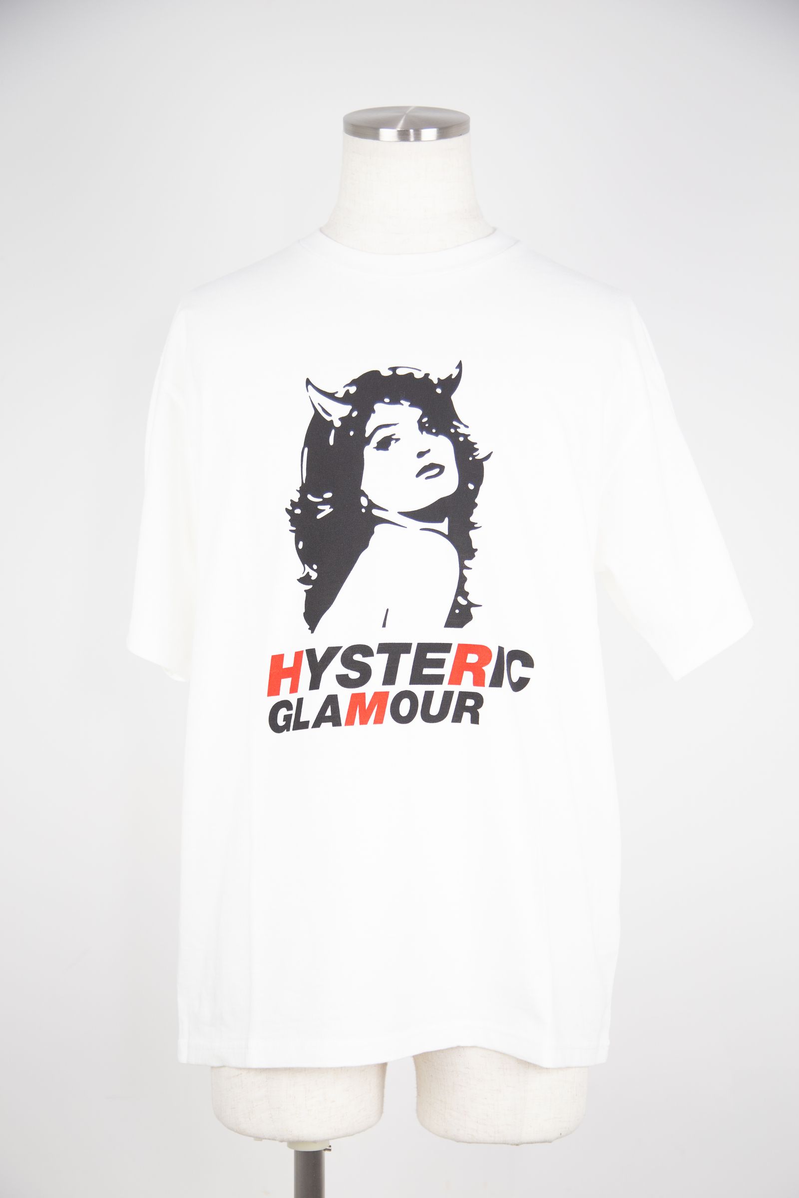 HYSTERIC GLAMOUR - 2TONE DEVIL WOMAN Tシャツ / ブラック | Tempt