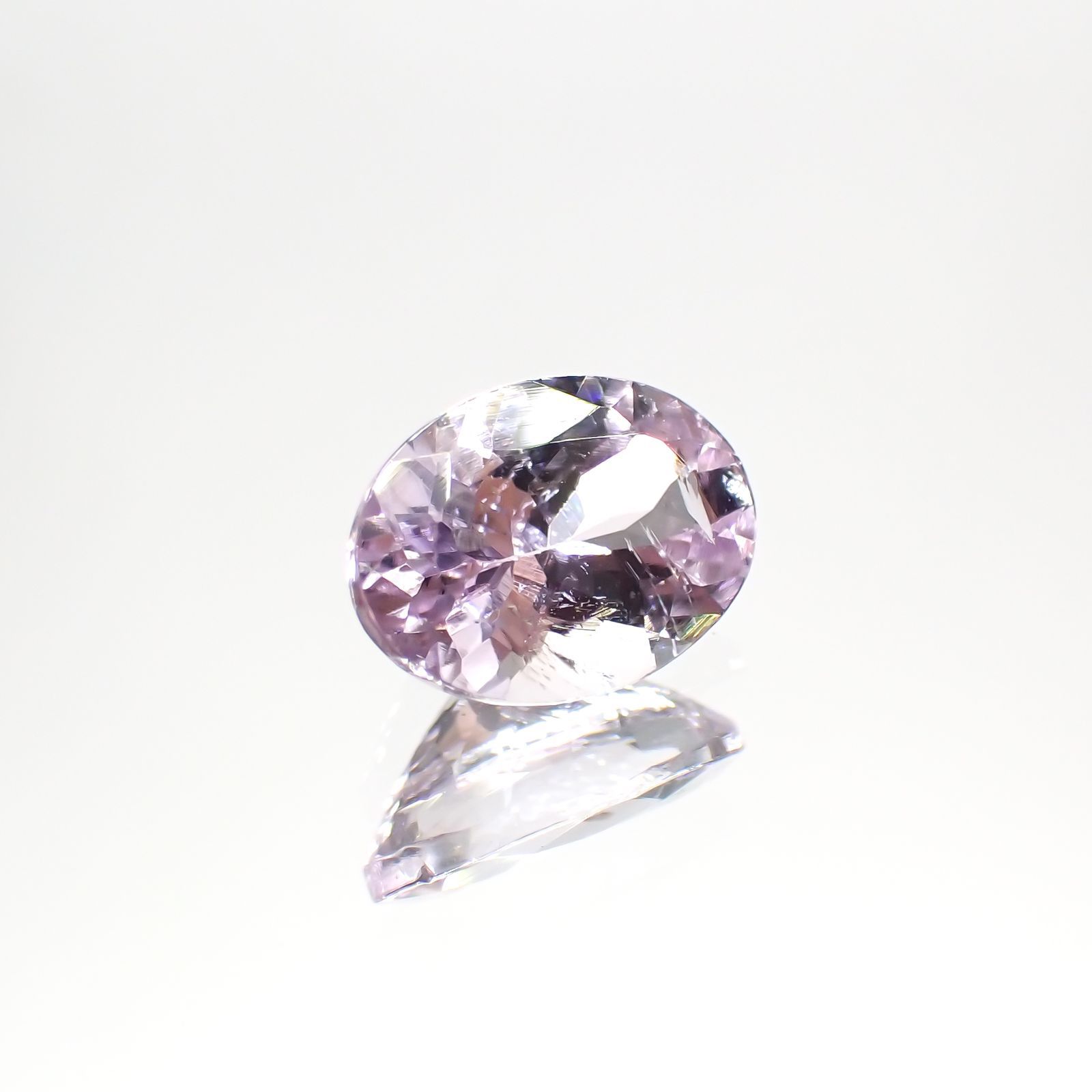 ピンクゾイサイト(宝石名ピンク・ゾイサイト) タンザニア産 ソ付(彩珠