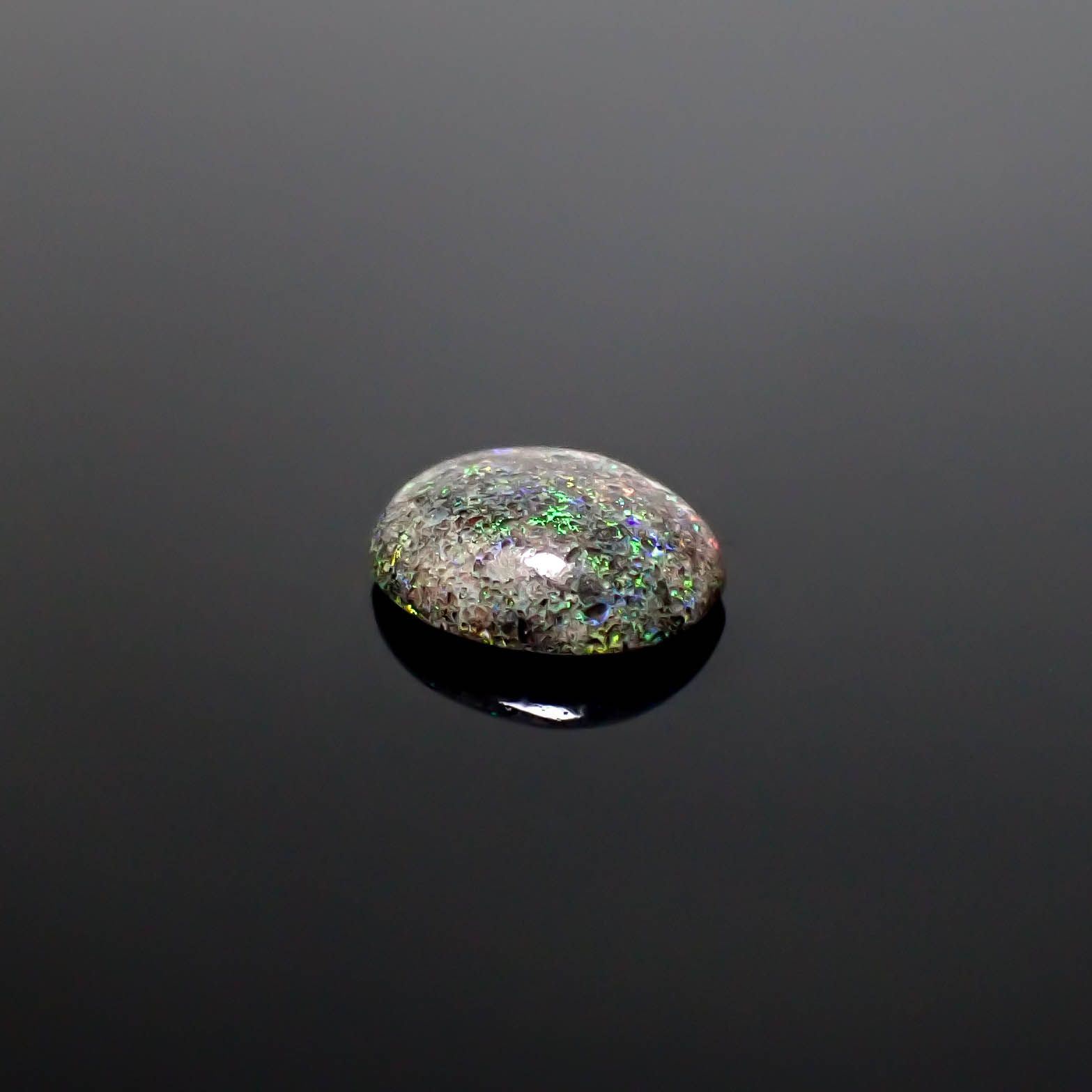 ブラックマトリックスオパール(宝石名オパール/加熱処理