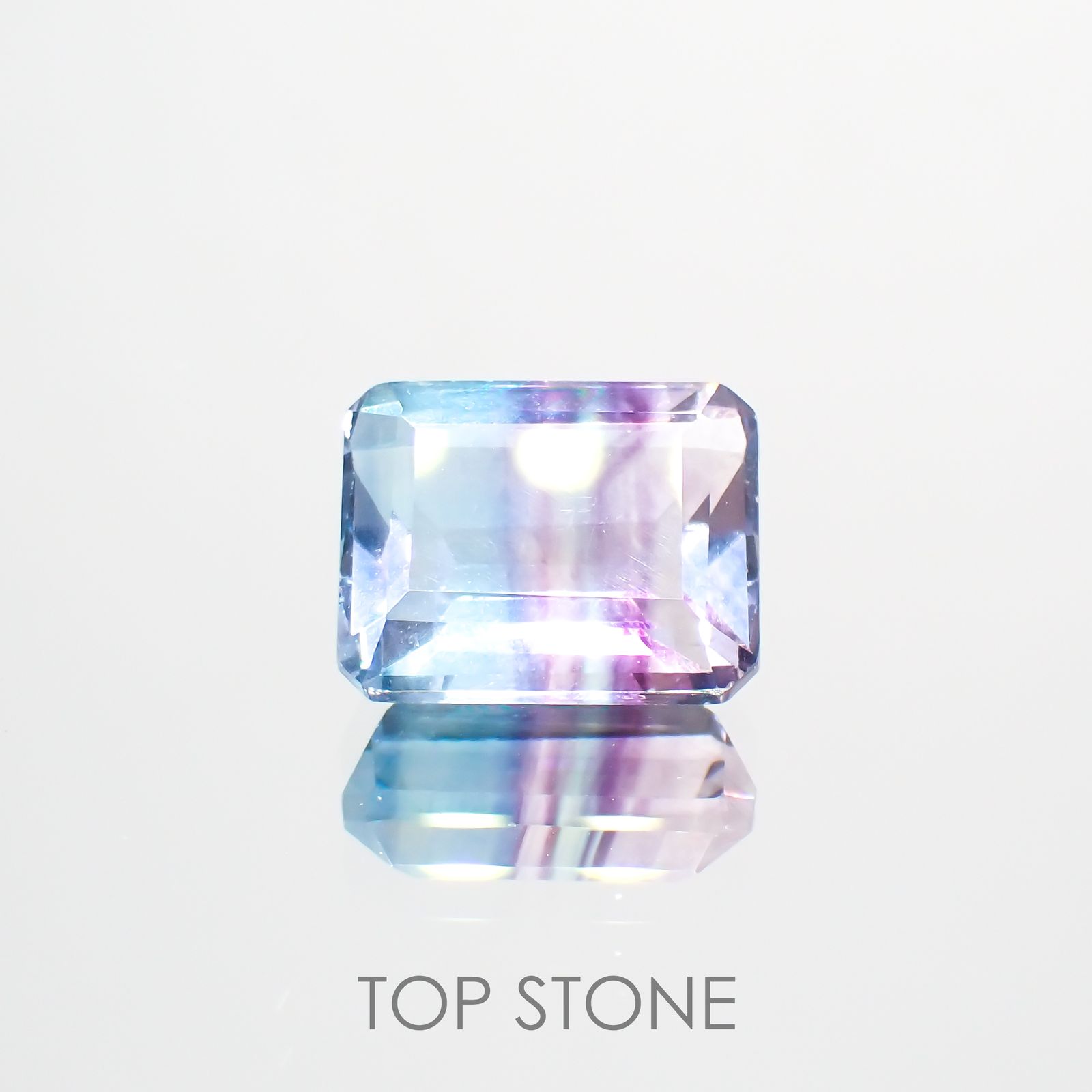 パーティカラーフローライト(宝石名パーティカラード・フルオライト