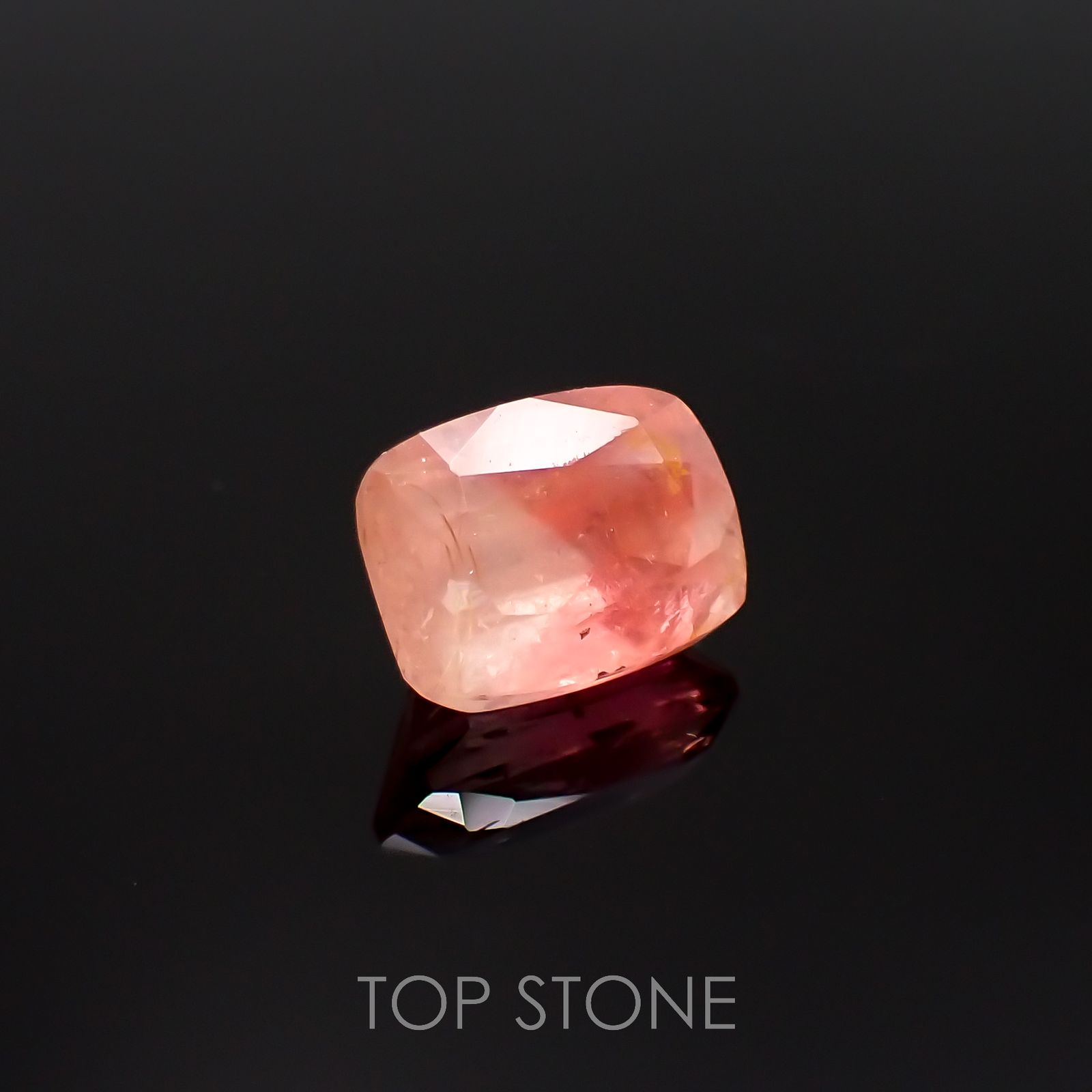 バイカラーピンクユークレース・ルース】ブラジル産3.245ct・鑑別書付