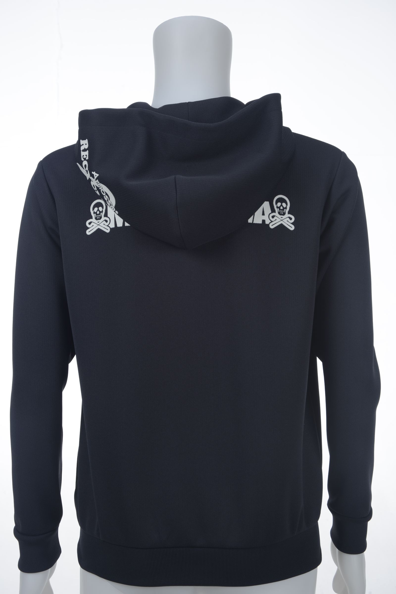 試着のみ✨ MARK&LONA 春 パーカー 軽量ブルゾン マーク&ロナ 黒 試着