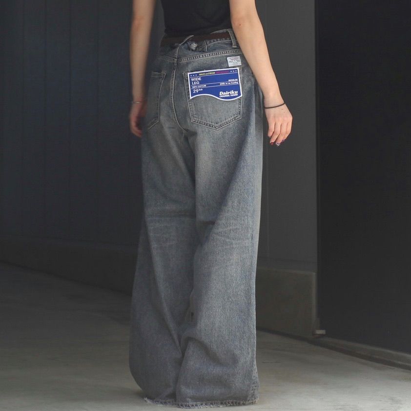DAIRIKU - 【残りわずか】Wide Vintage Denim Pants | ACRMTSM ONLINE