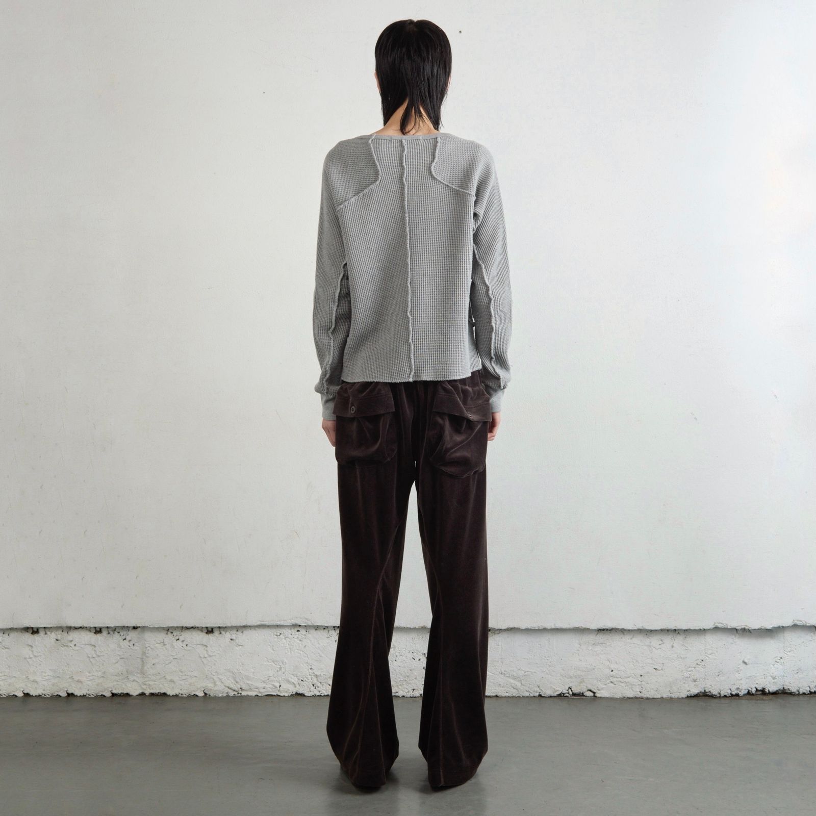 NVRFRGT - 【再販売通知受付可能】Paneled Long Sleeve T Shirt