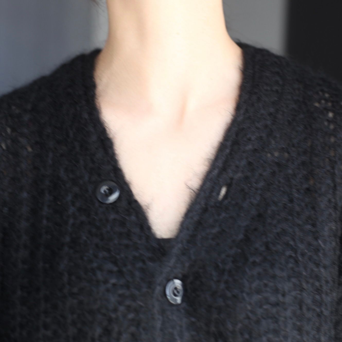 YOKE - 【残り一点】Mohair Silk Big Rib Cardigan | ACRMTSM ONLINE STORE