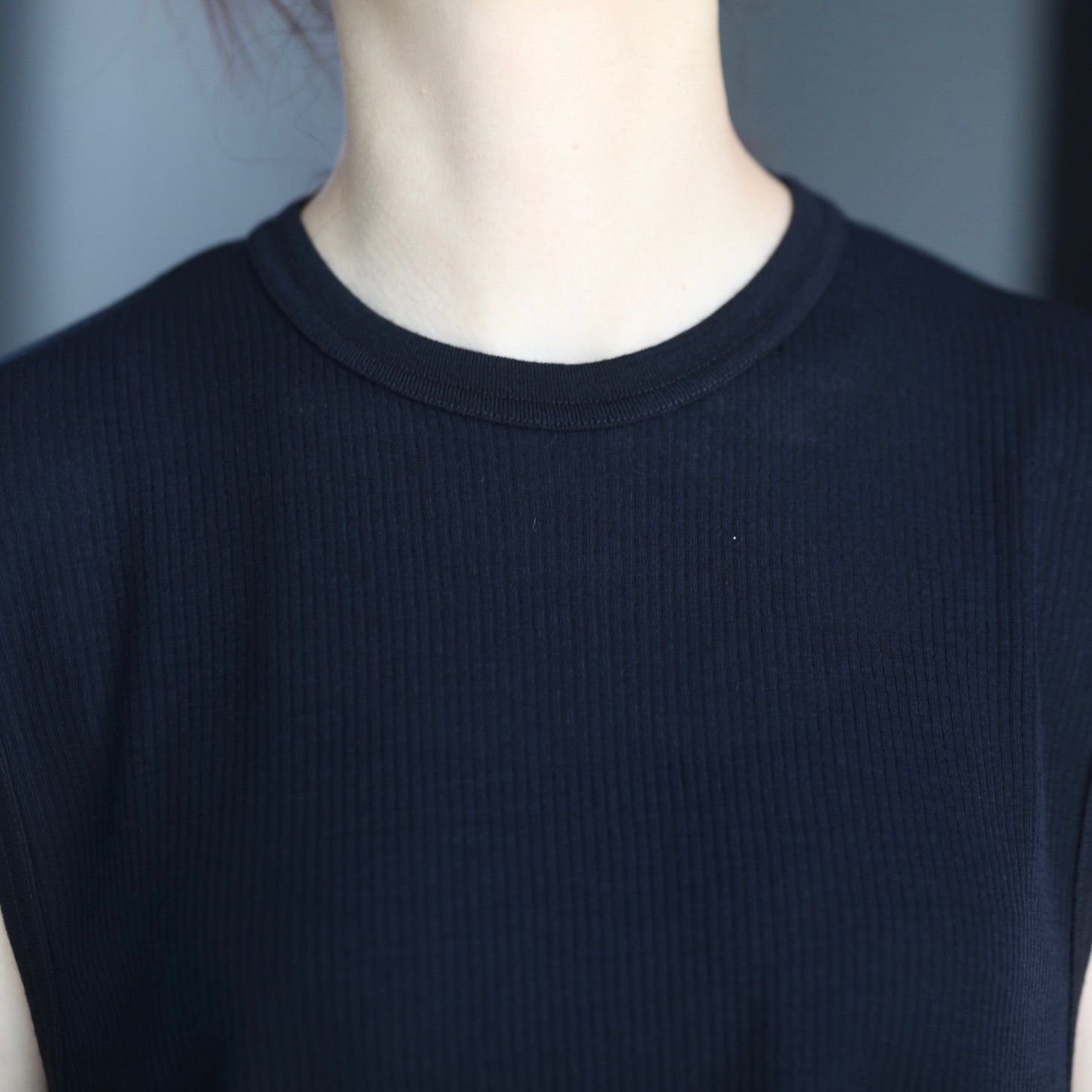 ssstein - 【残り一点】Fine Wool Oversized No Sleeve Tee | ACRMTSM