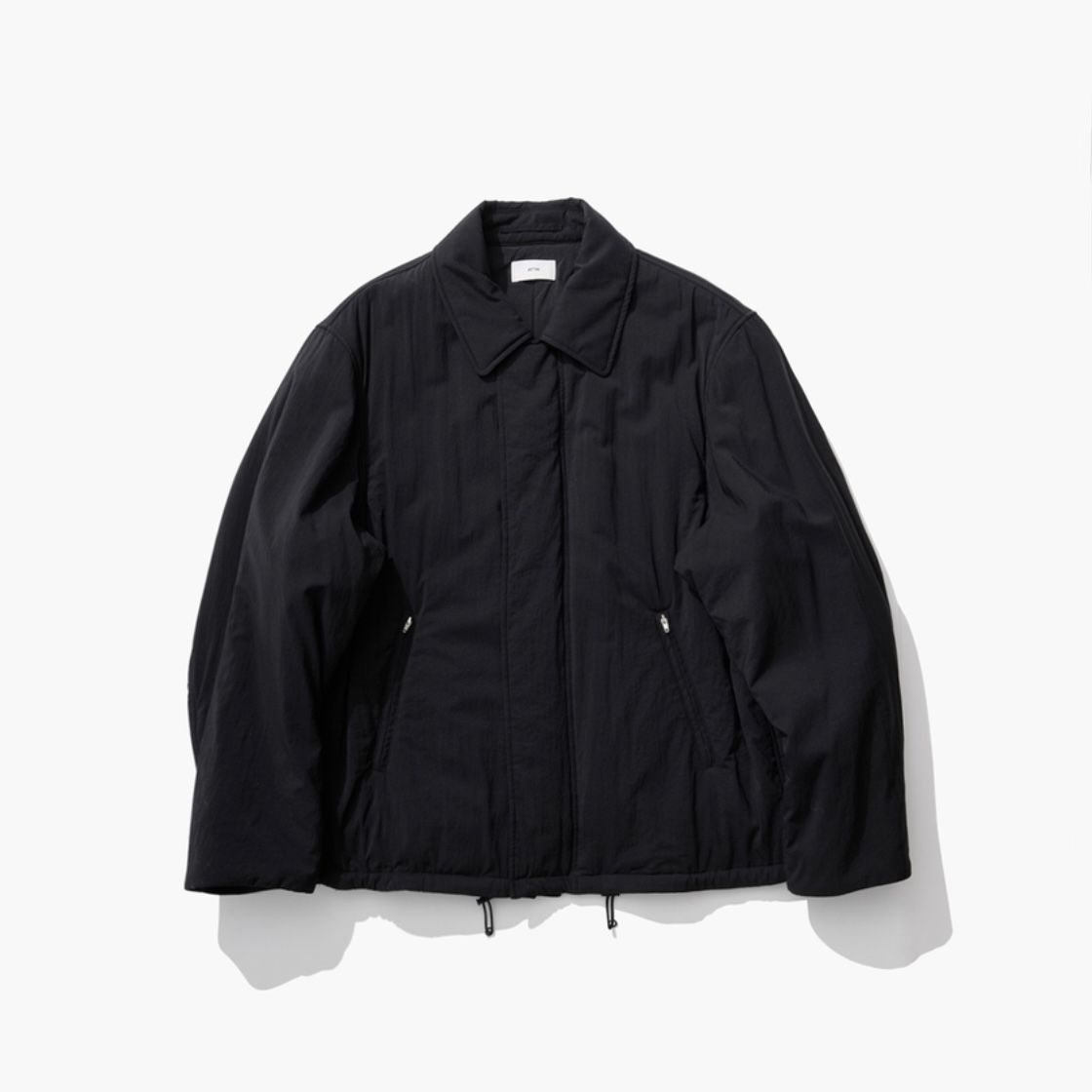 高級】ATON エイトン モッズコート フード ライナー ファー ネイビー