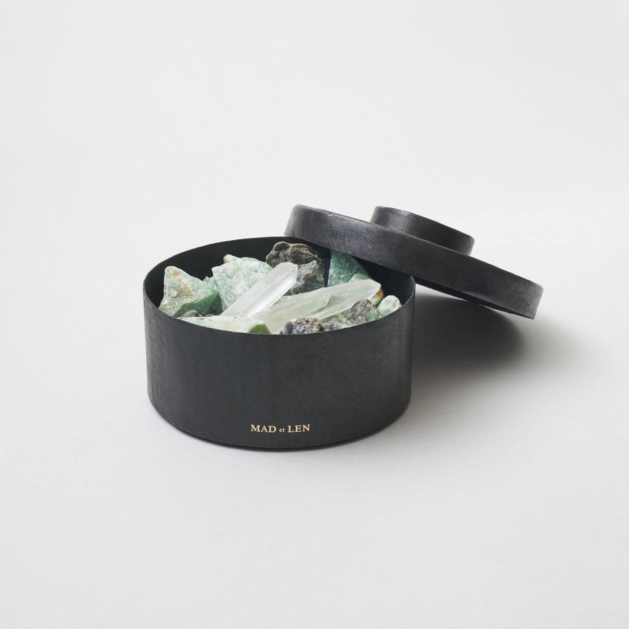 MAD et LEN - 【再販売通知受付可能】ポットポプリ 天然石ローズ