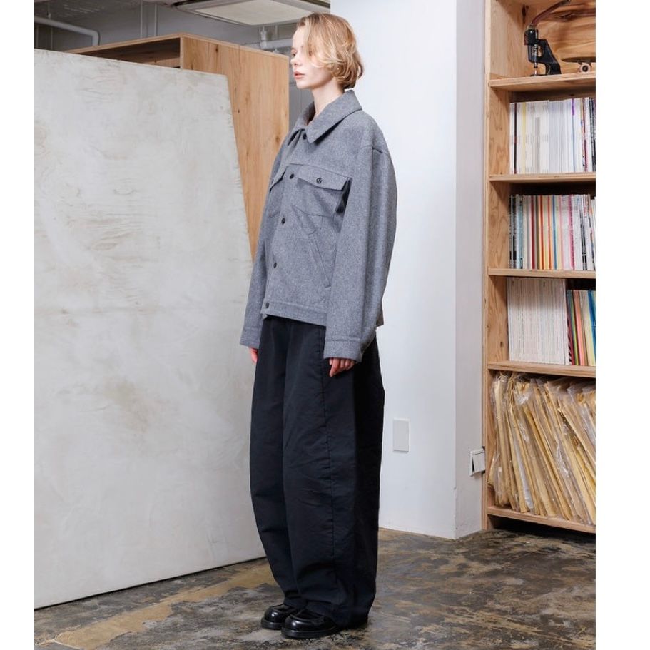 VOAAOV - 【残り一点】リサイクルメルトンシャツブルゾン | ACRMTSM