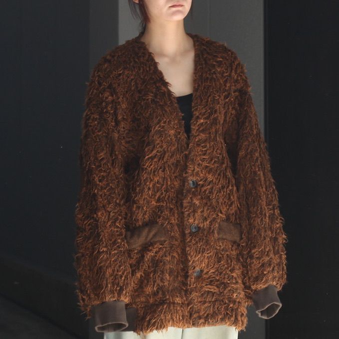 マイビューティフルランドレット コーディロイセットアップ ブラウン