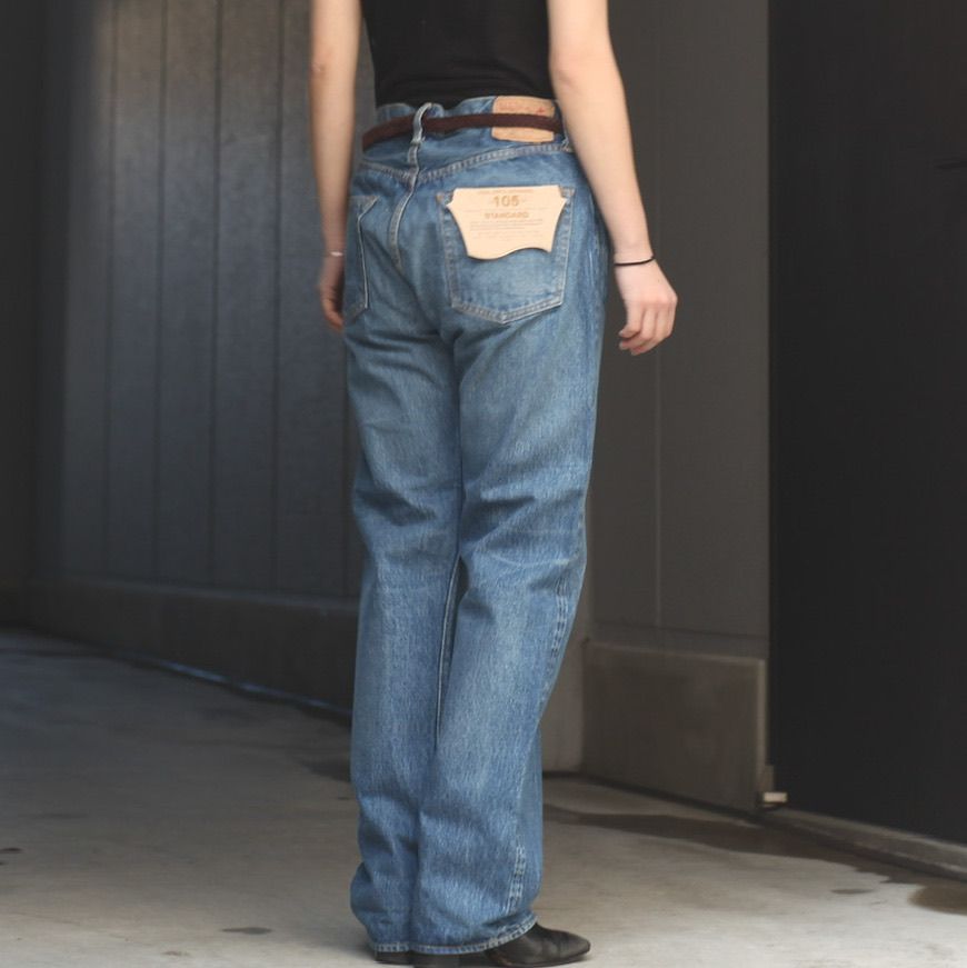 orSlow - 【残り一点】105 Standard Selvedge Denim(2YEAR WASH