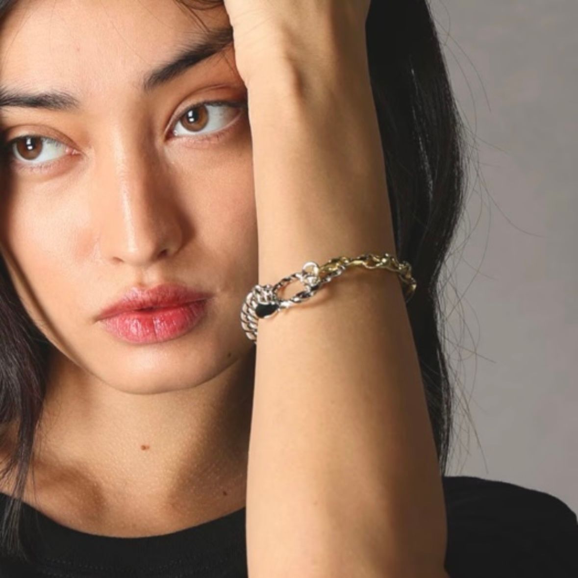 Ground Y - 【残り一点】ダブルチェーンブレスレット(GOLD) | ACRMTSM