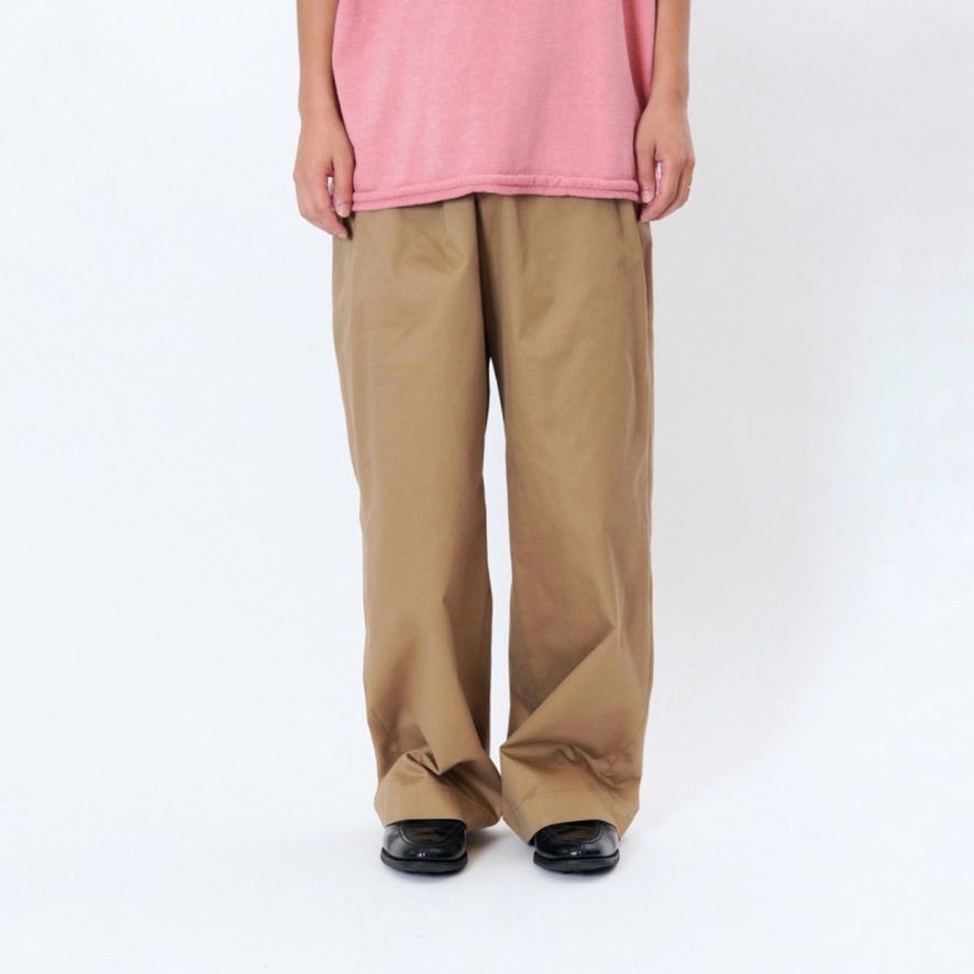 UNIVERSAL PRODUCTS - 【残りわずか】No Tuck Chino Trousers