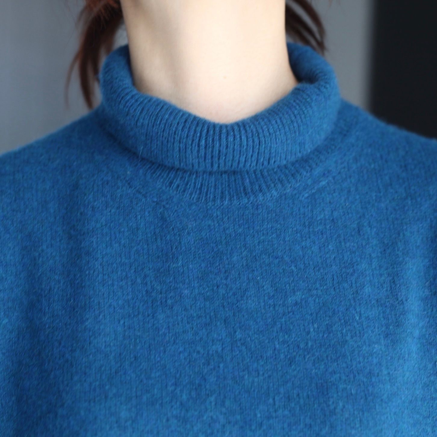 YOKE - 【残り一点】Cashmere Wholegarment Turtleneck Sweater