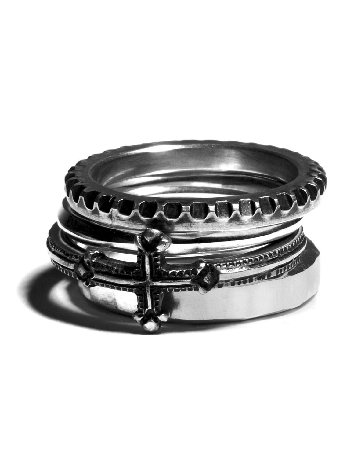 WERKSTATT:MUNCHEN - コンビ リング クロス - 4 ring combi cross