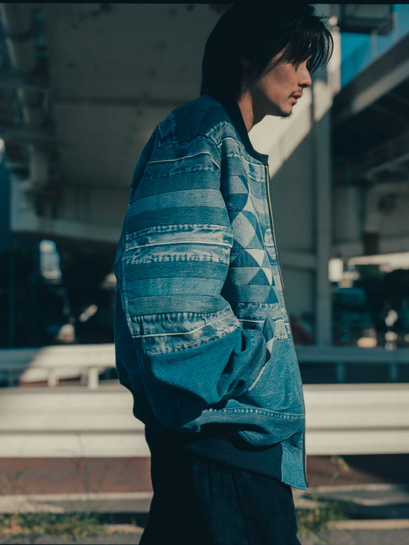 SEVEN BY SEVEN - 再構築デニムブルゾン - REWORK DENIM BLOUSON
