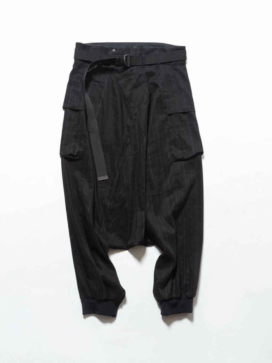 The Viridi-anne - ベルト付きサルエルパンツ | ADDICT WEB SHOP