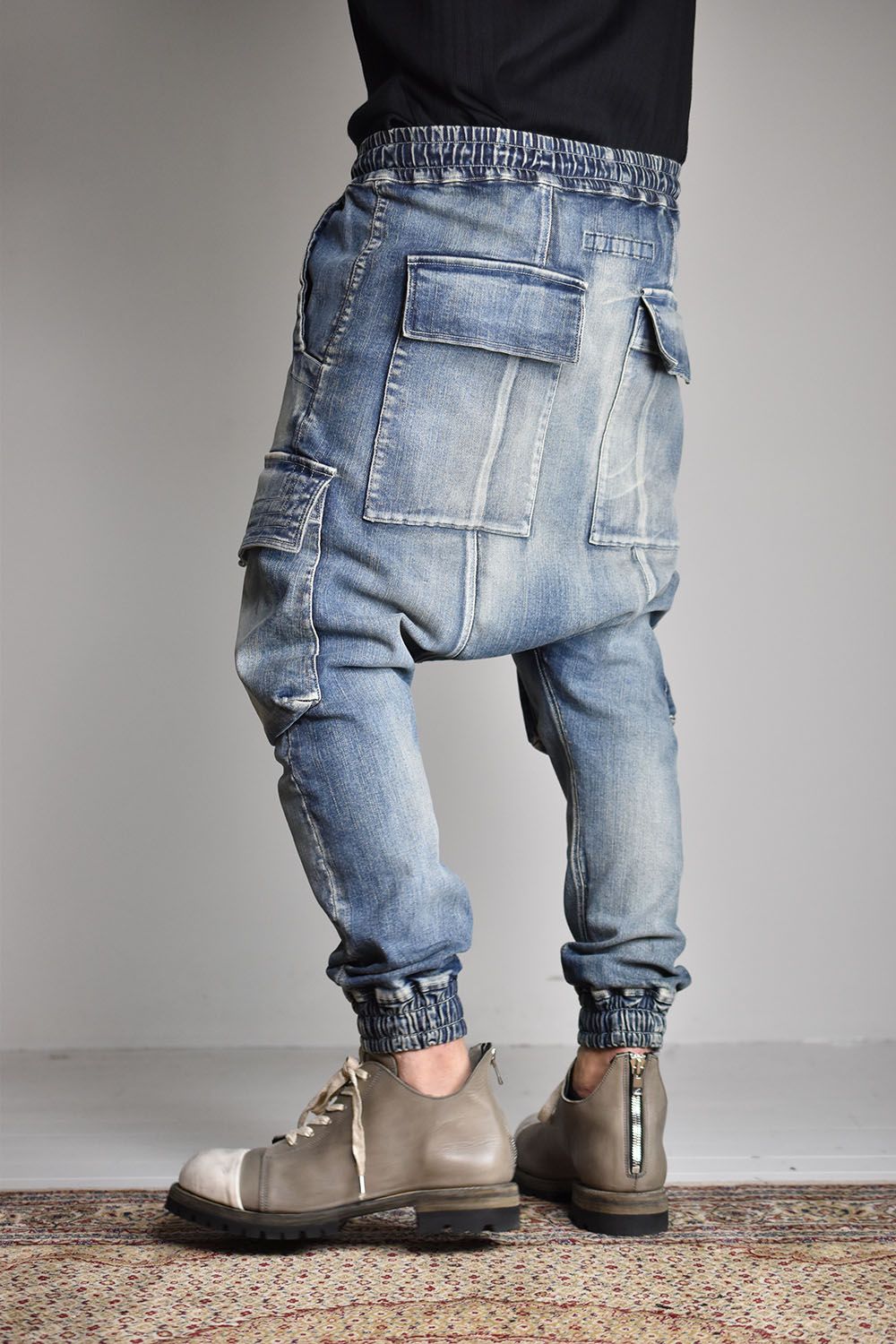 A.F ARTEFACT - Denim Sarouel Easy Pants