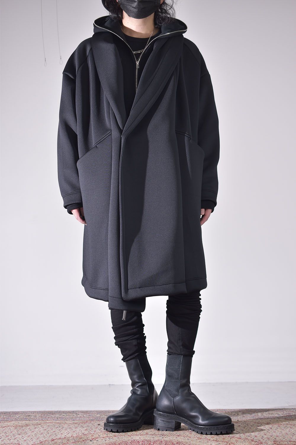 アールリップヴァンウィンクル ジャケット 別注品 ラップコート ウール