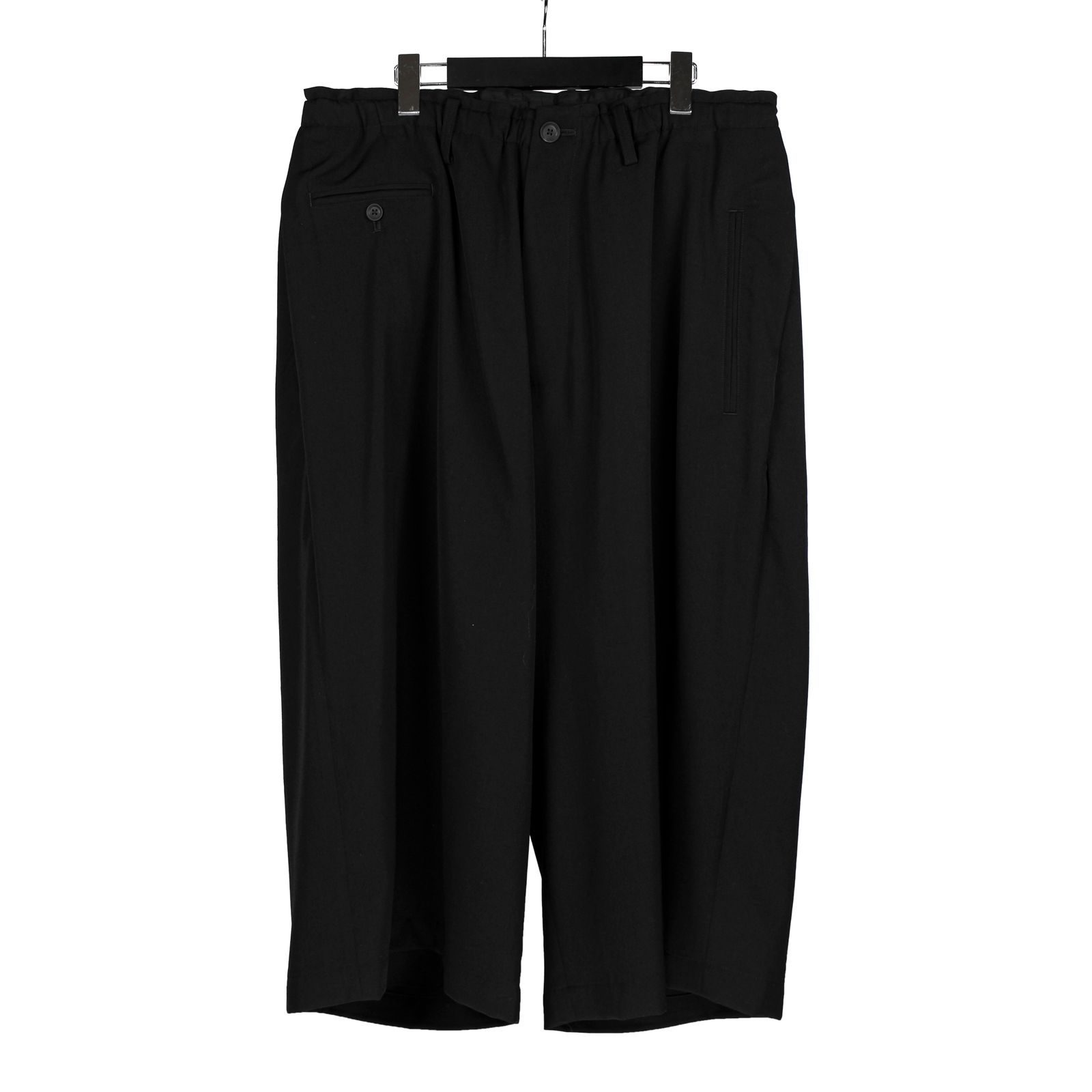 yohji yamamoto - pour homme 裾スナップパンツ / HG-P37-100 | ALUBUS