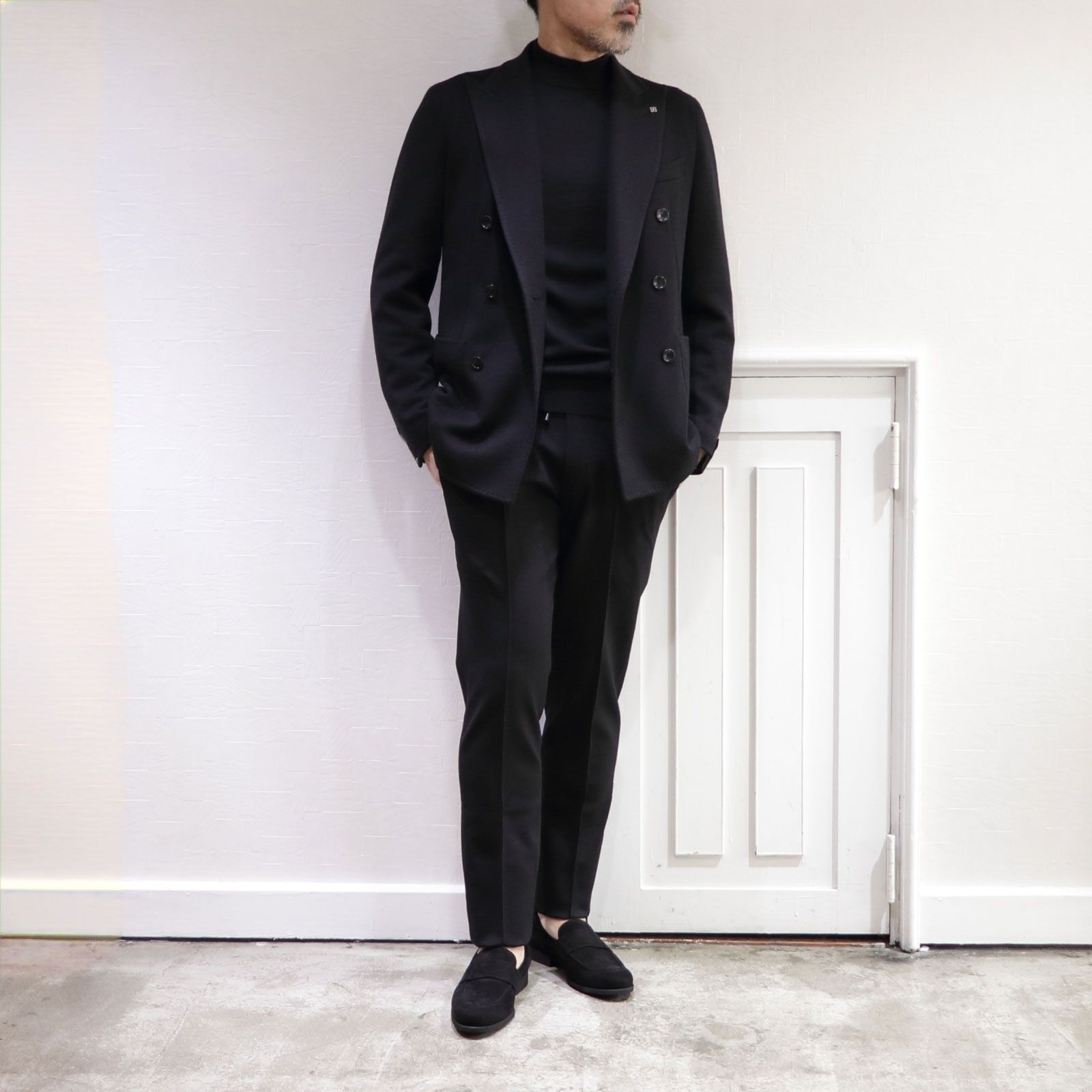 TAGLIATORE - タリアトーレ ニットジャージ ダブルブレステッド