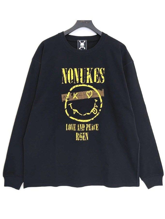 Roen - COLOR GRAPHIC T / 長袖Tシャツ / ブラック 【Roen】 | BRYAN