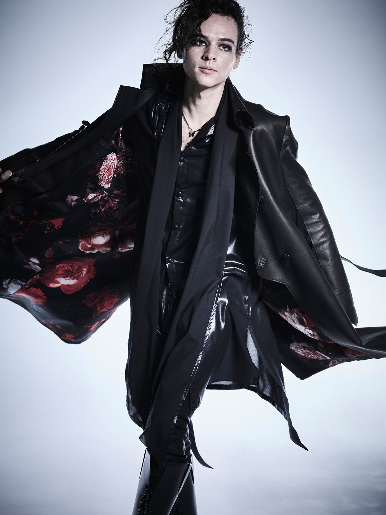 SUGIZO着 kiryuyrik Long Napoleon jacket kiryuyrik SGZ LEATHER LONG