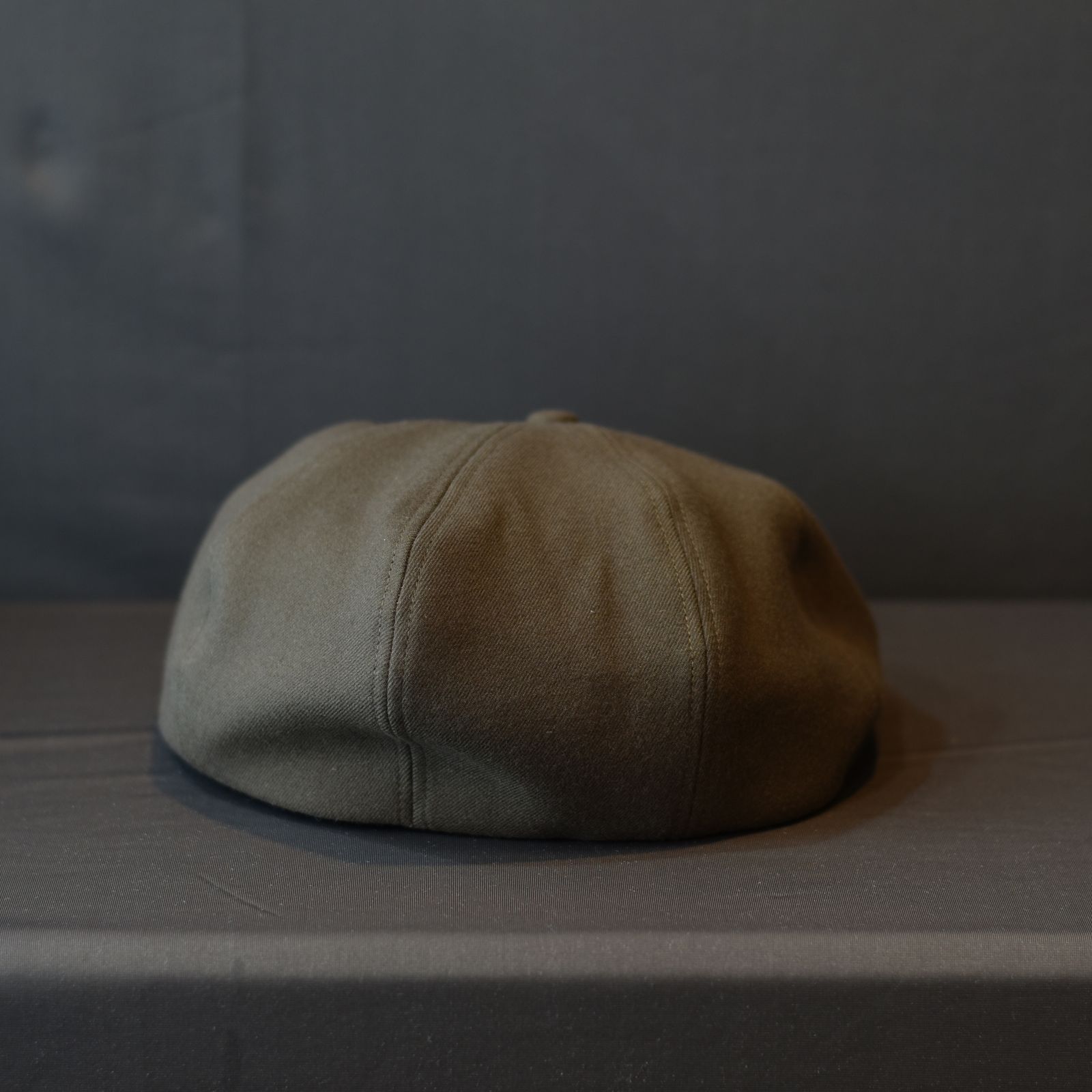 CALEE - R/P STRECTH TWEED TYPE CAS (BROWN) / キャスケット | chord