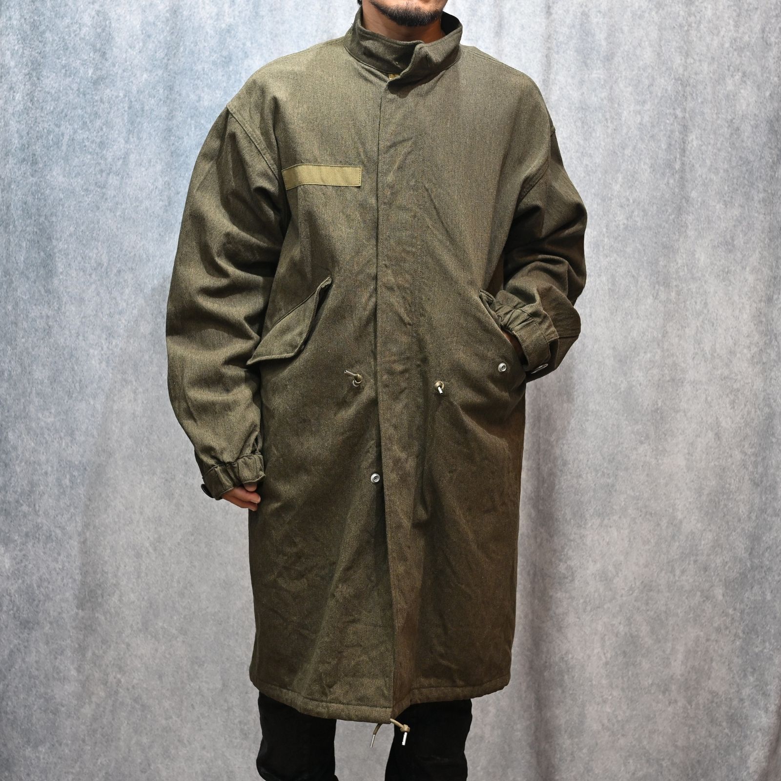 MINEDENIM - Shrunk Wool Balmacaan CT （KHA）｜モッズコート｜2510