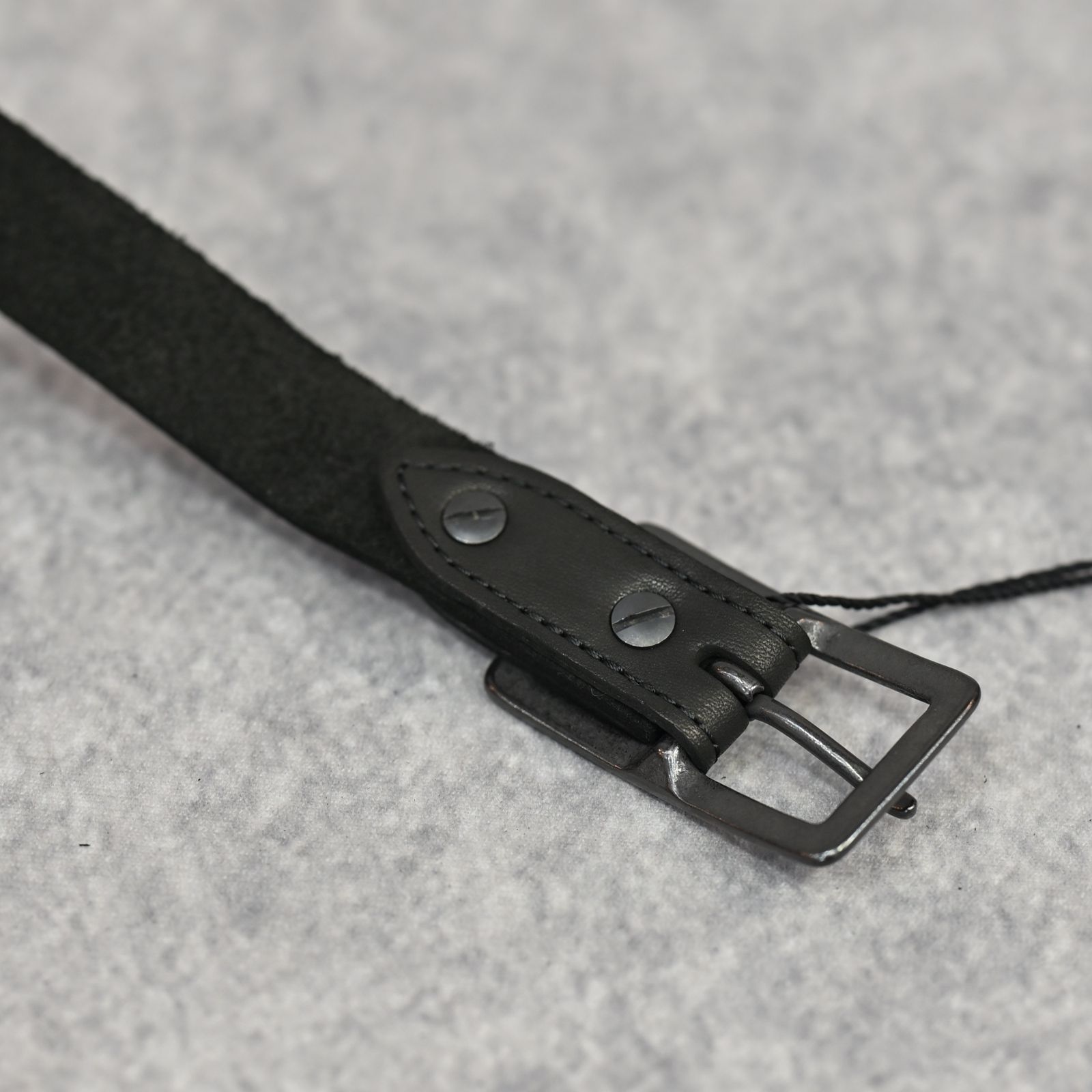 ISAMU KATAYAMA BACKLASH - ダブルショルダー製品染め 25㎜ベルト