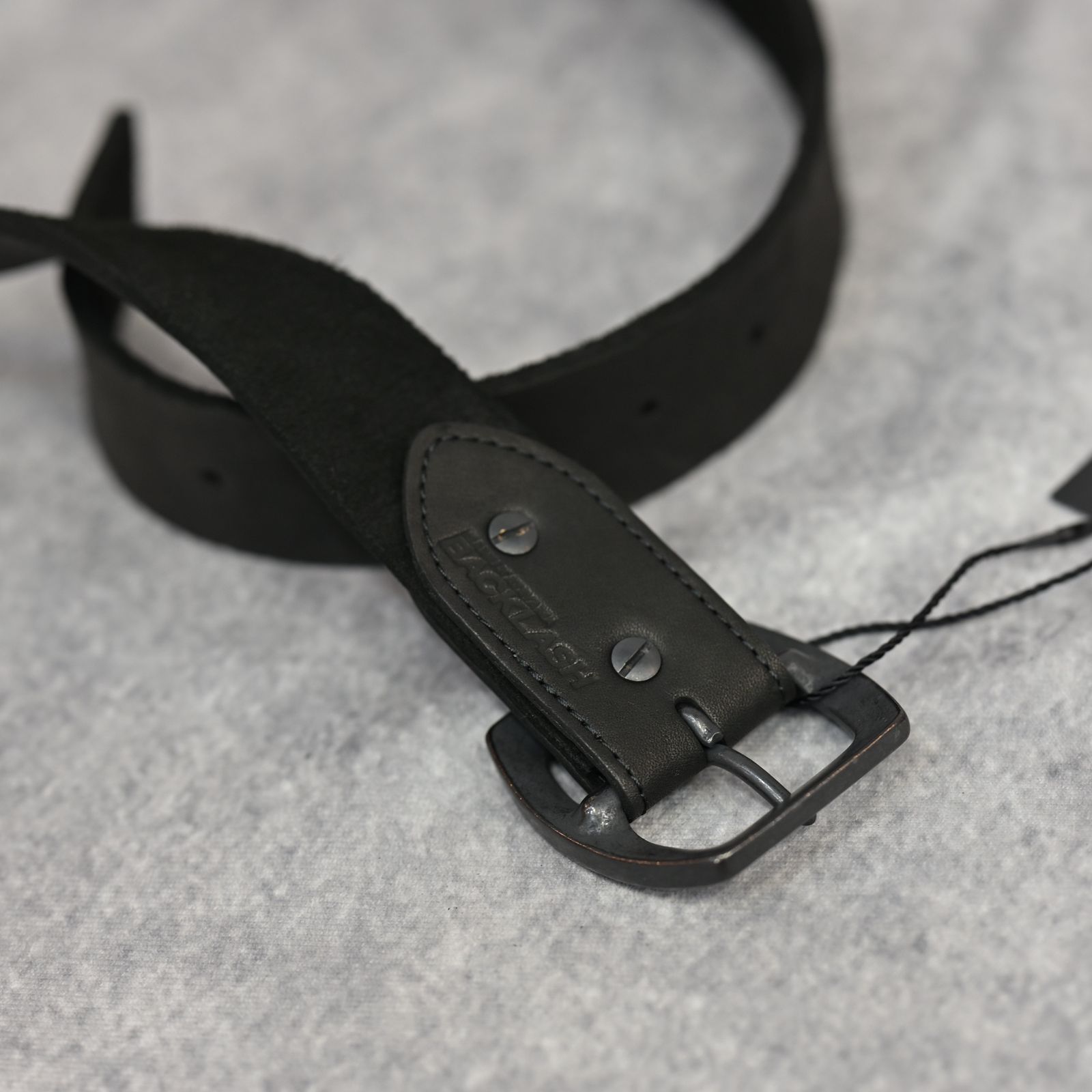 BACKLASH イタリアンショルダーベルト(318-28) 黒色 ISAMU KATAYAMA