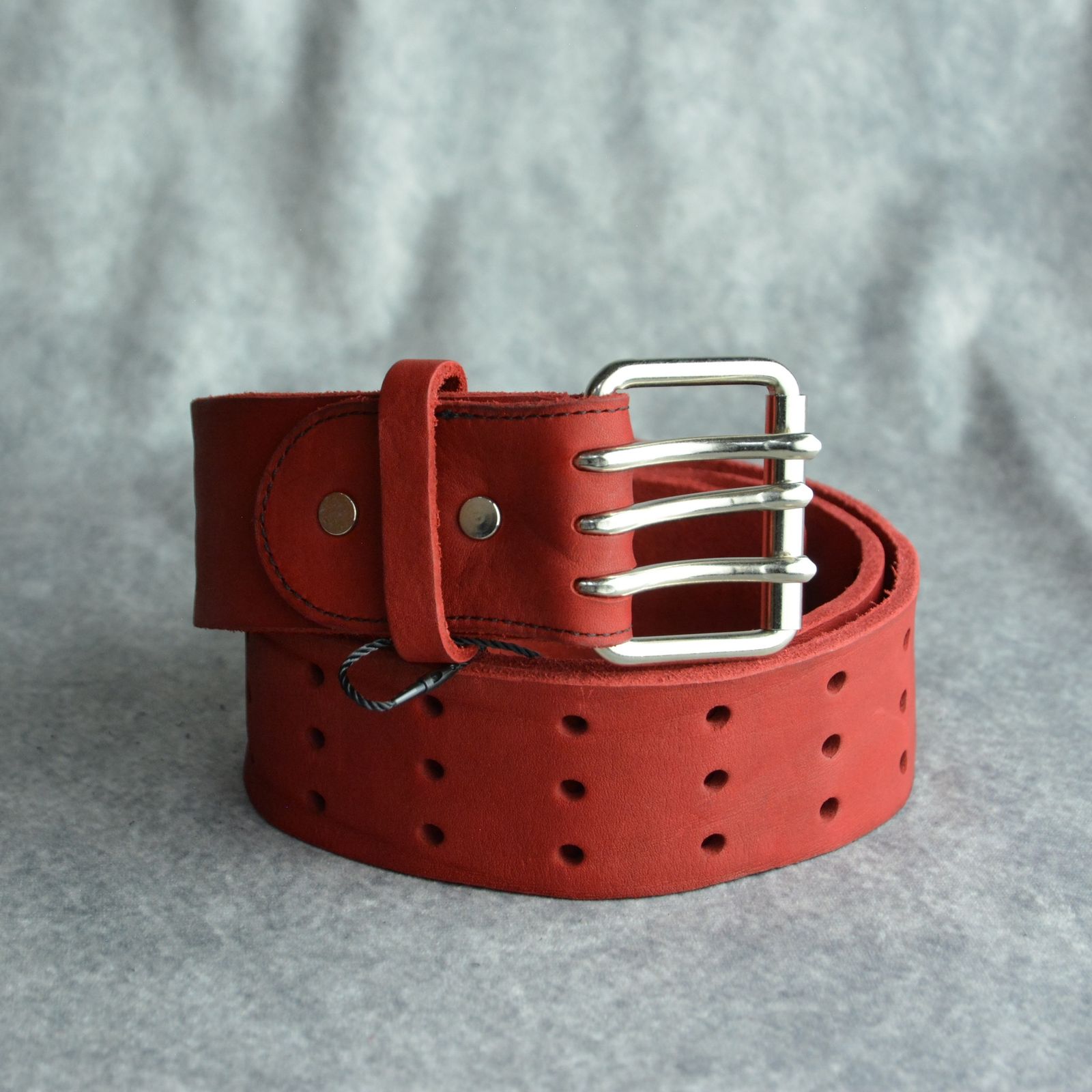 ISAMU KATAYAMA BACKLASH - ダブルショルダーレザー製品染め