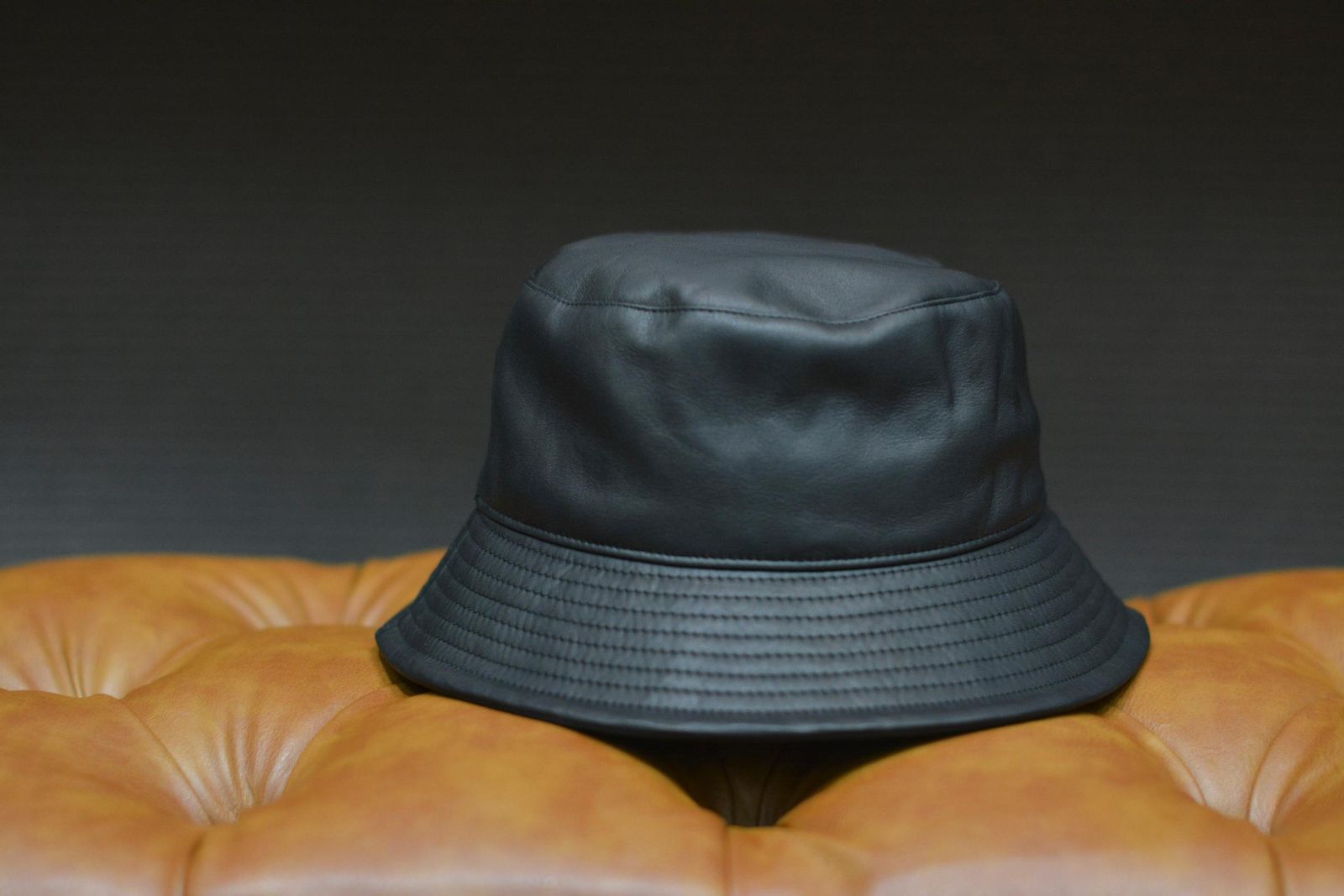 BACKLASH ファニチャーレザーキャスケット/バックラッシュバケット