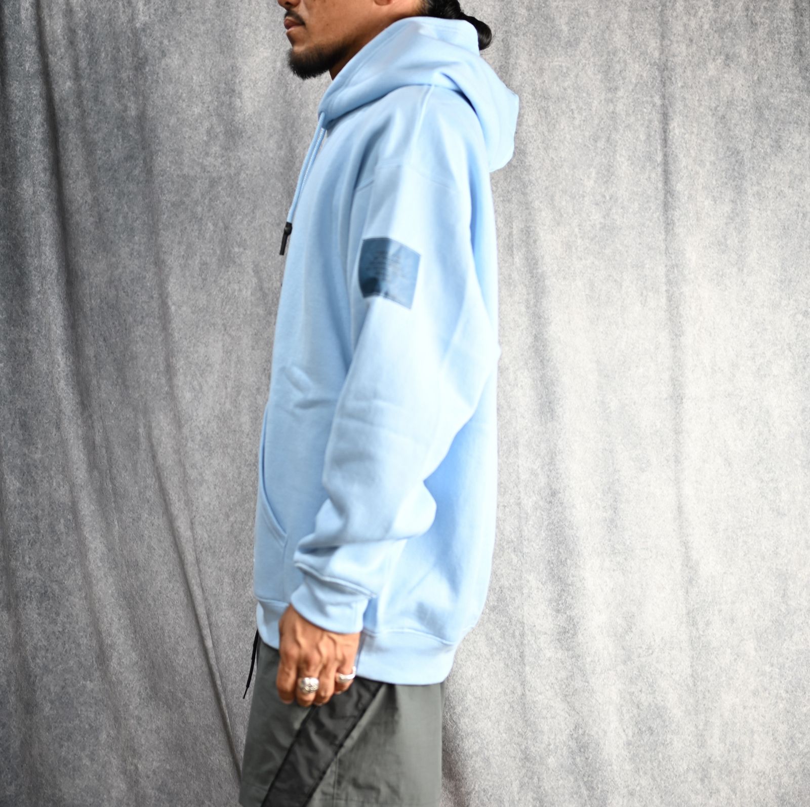 N.HOOLYWOOD - HOODED SWEATSHIRT （L.BLUE） / フーディー スウェット