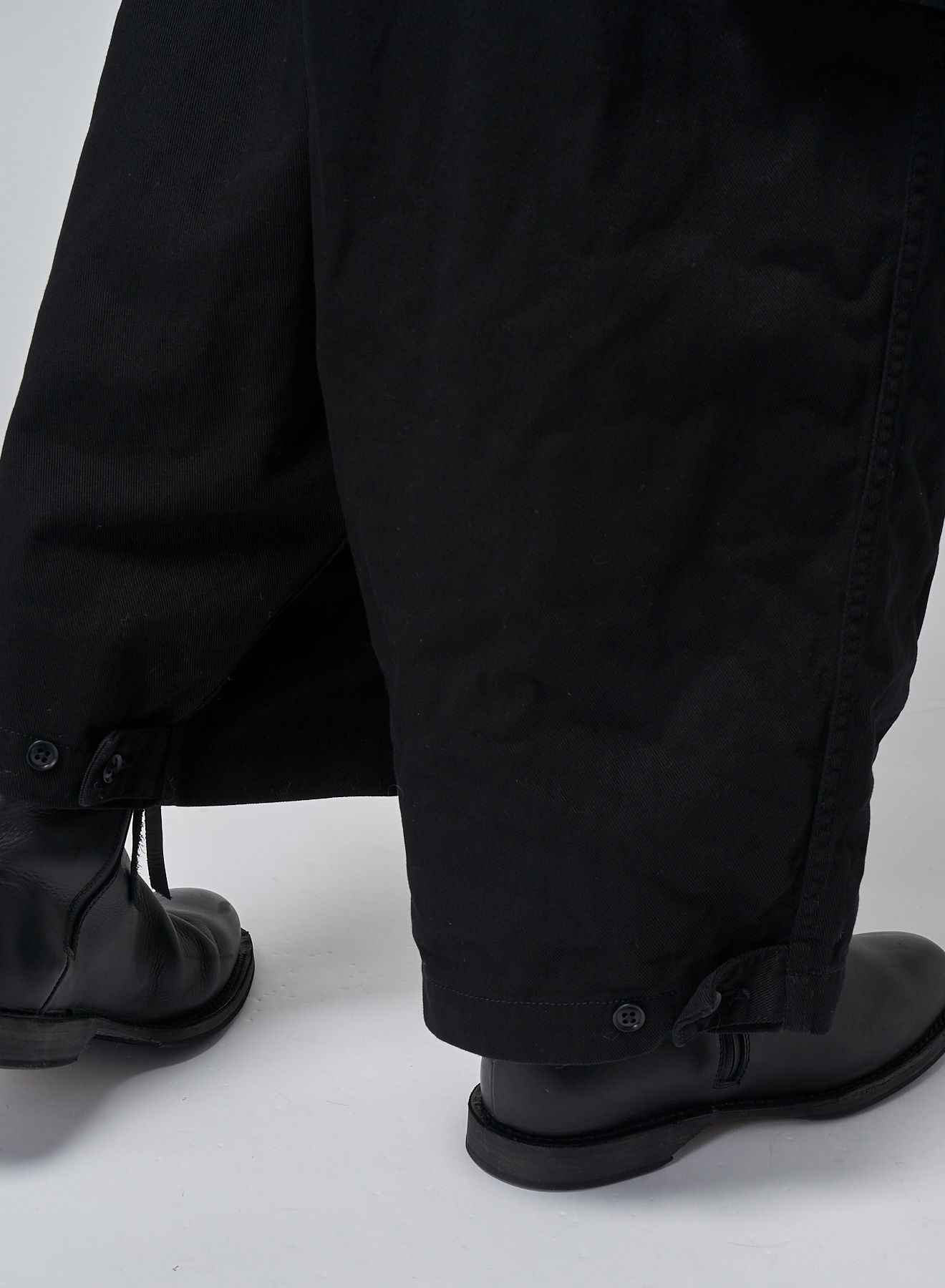 yohji yamamoto - M-WORK OVERALL (BLACK) オーバーオール | chord