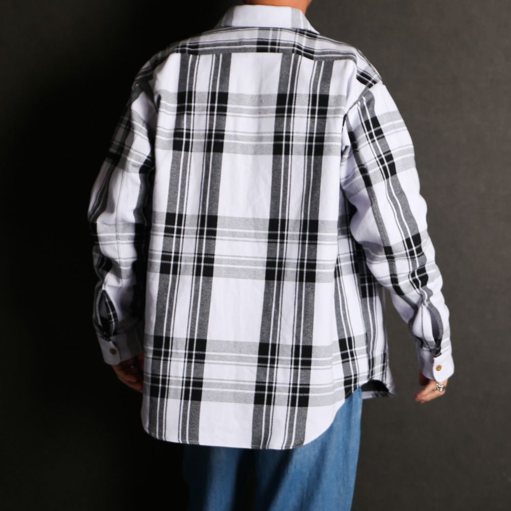 N.HOOLYWOOD - × BIG MAC / SHIRT - GRY CHECK / 2251-SH40-013