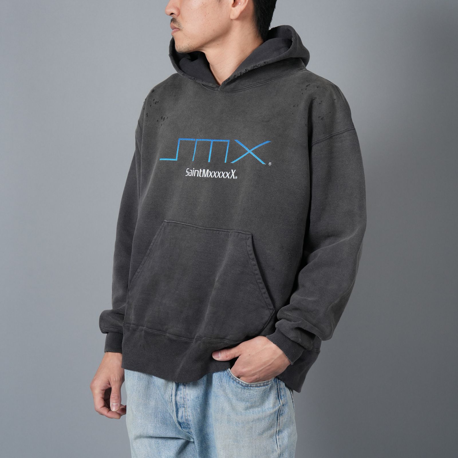 SAINT M×××××× - 【残りわずか】SM-HR8-0000-050 / HOODIE / SMX