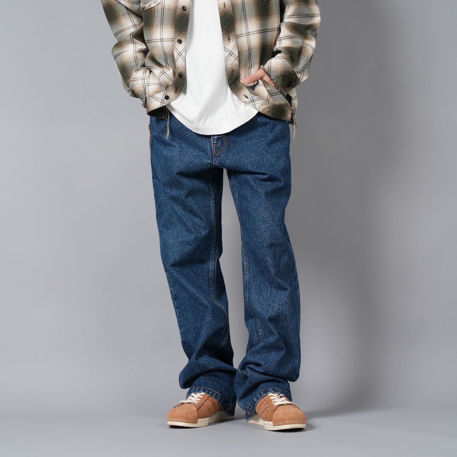 MIYAGIHIDETAKA Standard Pants INDIGO