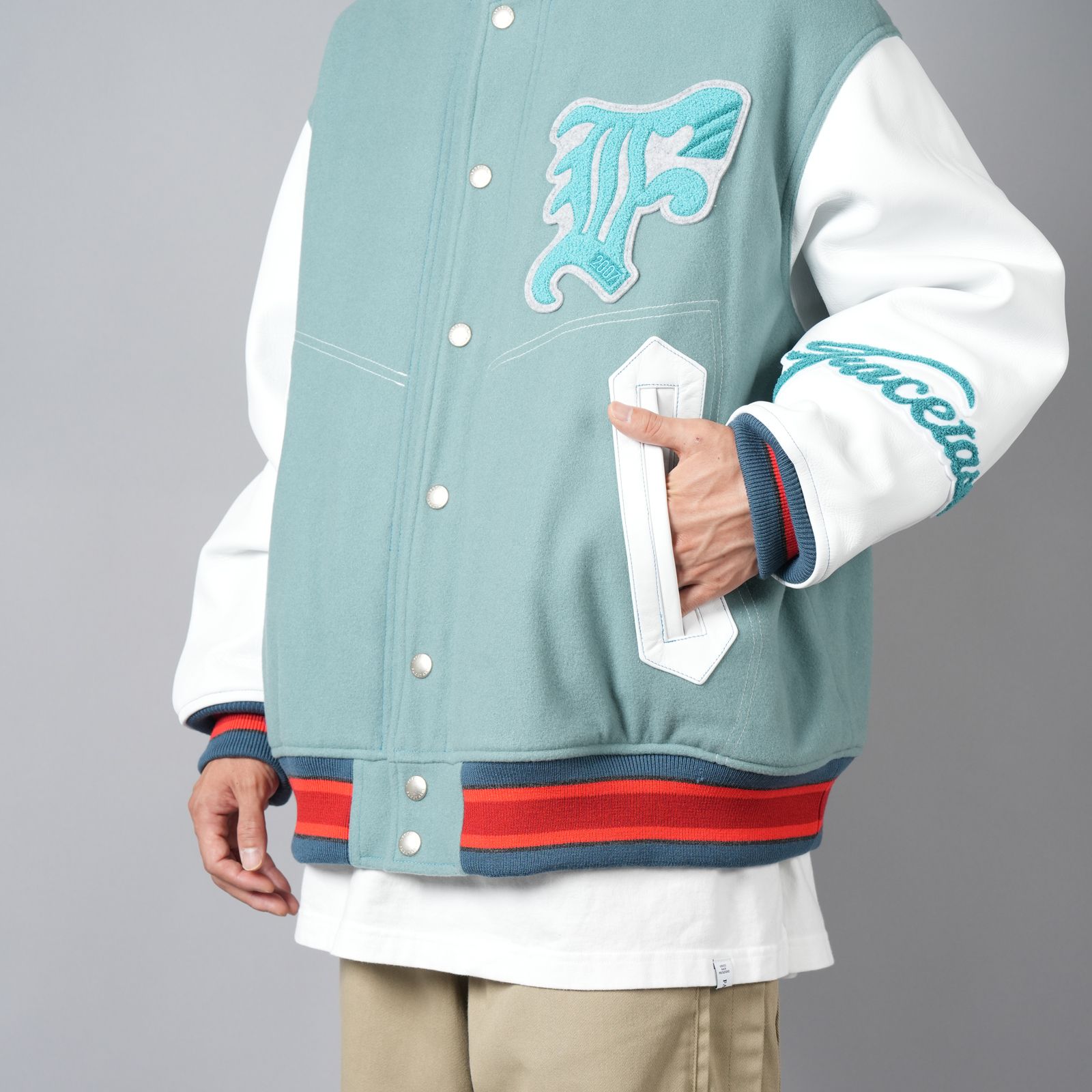 FACETASM - 【ラスト1点】PATCHED STADIUM JACKET / パッチド