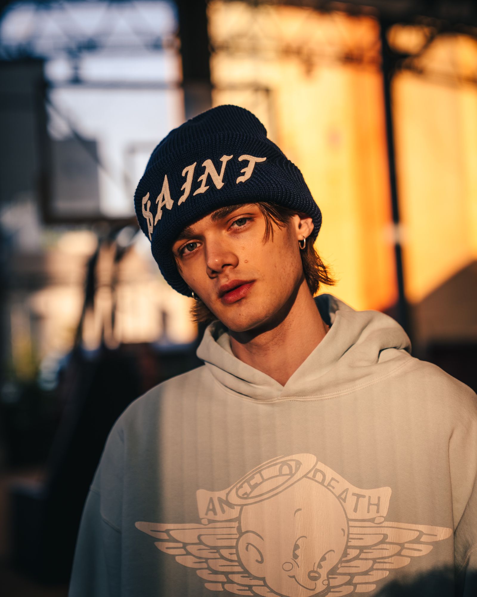 SAINT M×××××× - 【ラスト1点】SM-MK8-0000-085 / KNIT CAP / SAINT