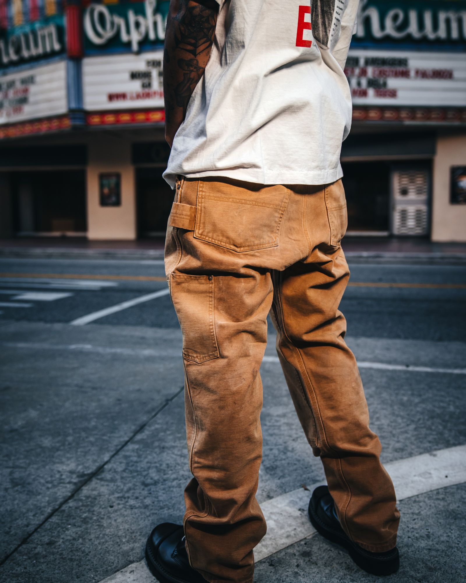 saint michael ダブルニーワークパンツ セントマイケル NUBIAN SAINT