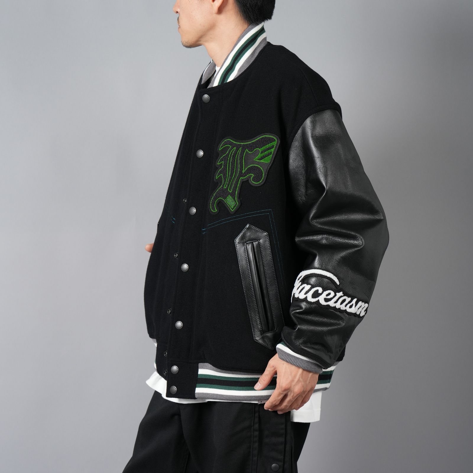 FACETASM - 【ラスト1点】PATCHED STADIUM JACKET / パッチド