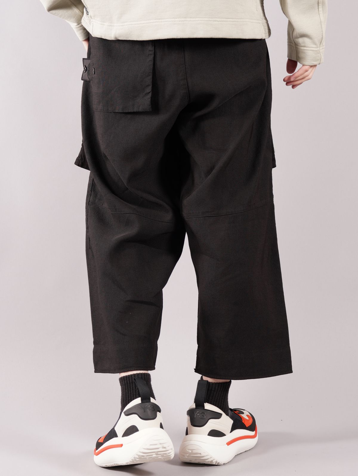 STONE ISLAND SHADOW PROJECT - WORKWEAR WIDE PANT_CHAPTER 1 LINEN