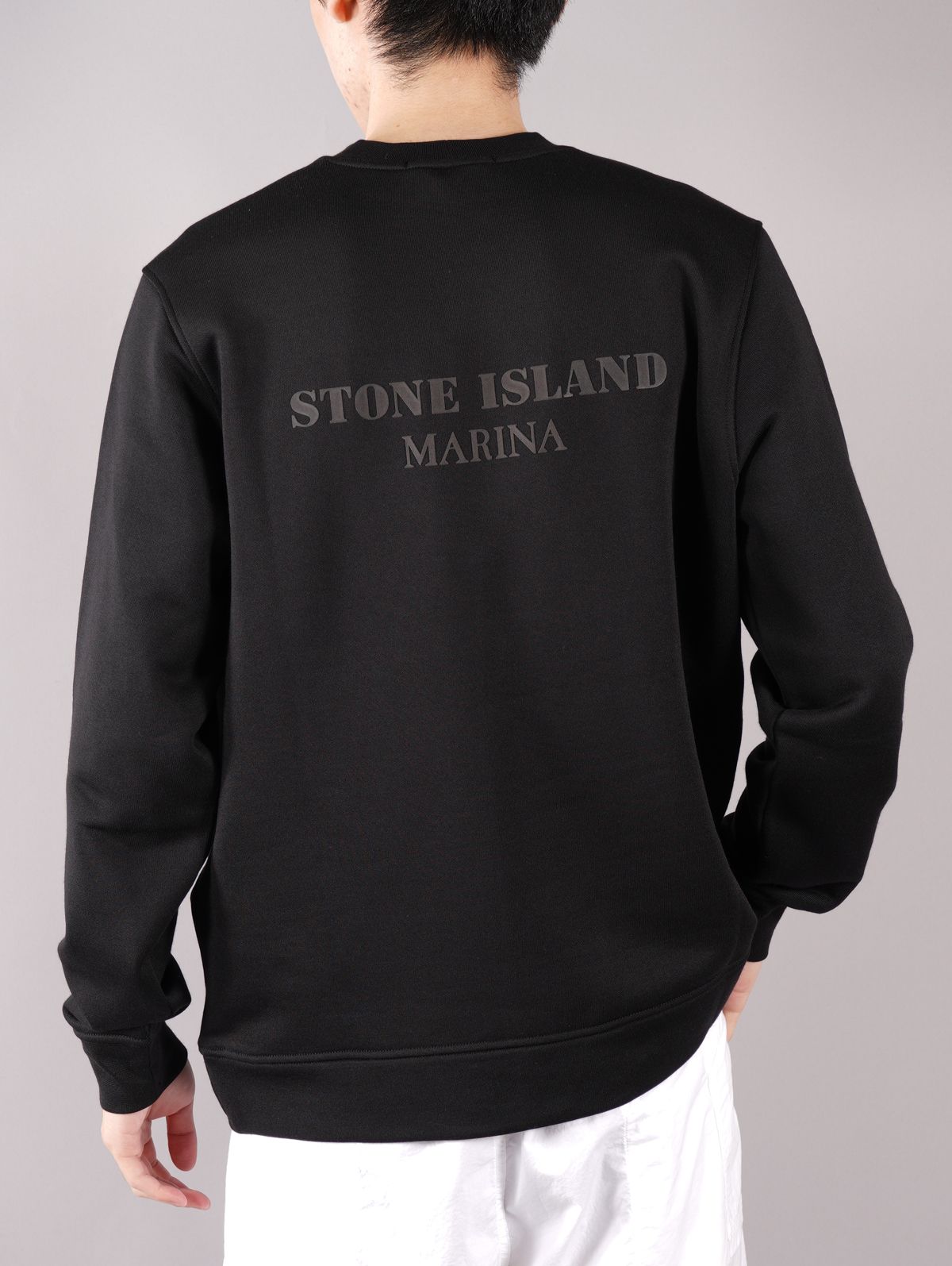 STONE ISLAND - ラスト1点 / COTTON POLYESTER SEAQUAL® YARN FLEECE