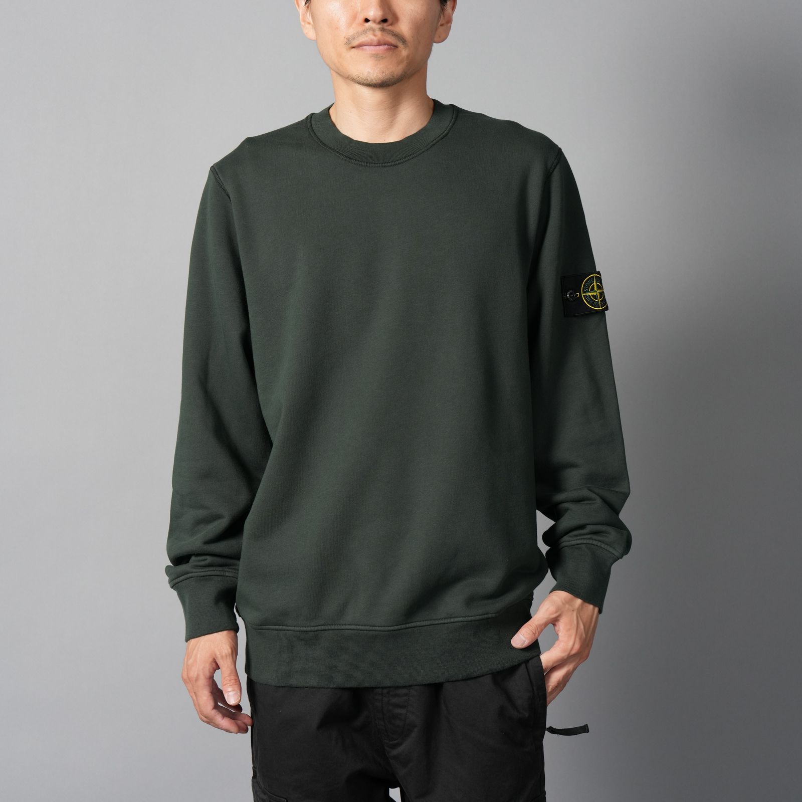 STONE ISLAND トレーナー 確実正規品 Stone Island ブラック