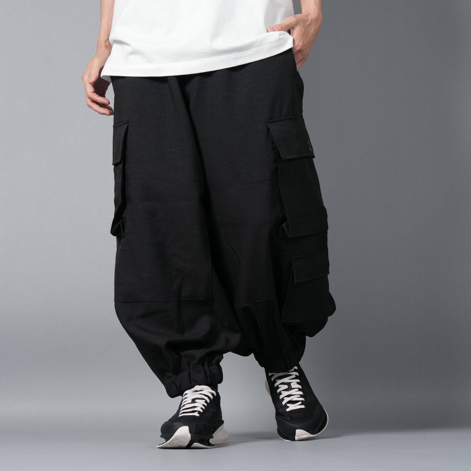 Y-3 - 【ラスト1点】Y-3 Sport Uniform Cuffed Cargo Pants / カーゴ